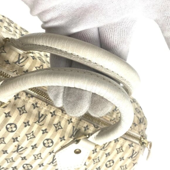 LOUIS VUITTON M95500 Monogram Mini-Lin Speedy30 Hand Bag - Picture 6 of 15